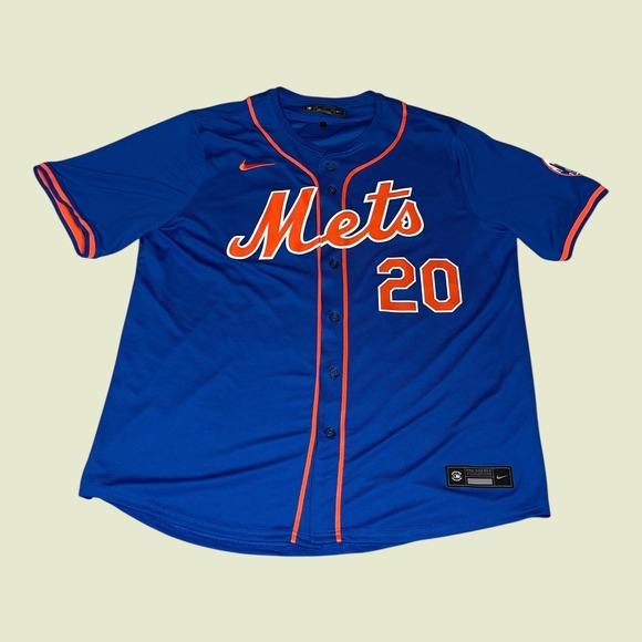 Nike Other - Nike New‎ York Mets Limited Jersey Pete Alonso #20 Blue Orange MLB Men's XL